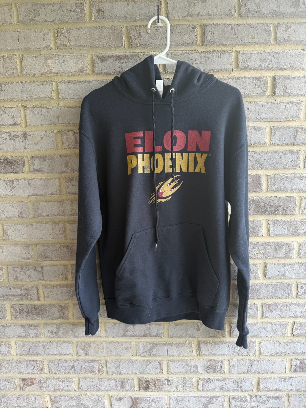 Elon Phoenix University NCAA College Graphic Black Pullover Hoodie Sweatshirt